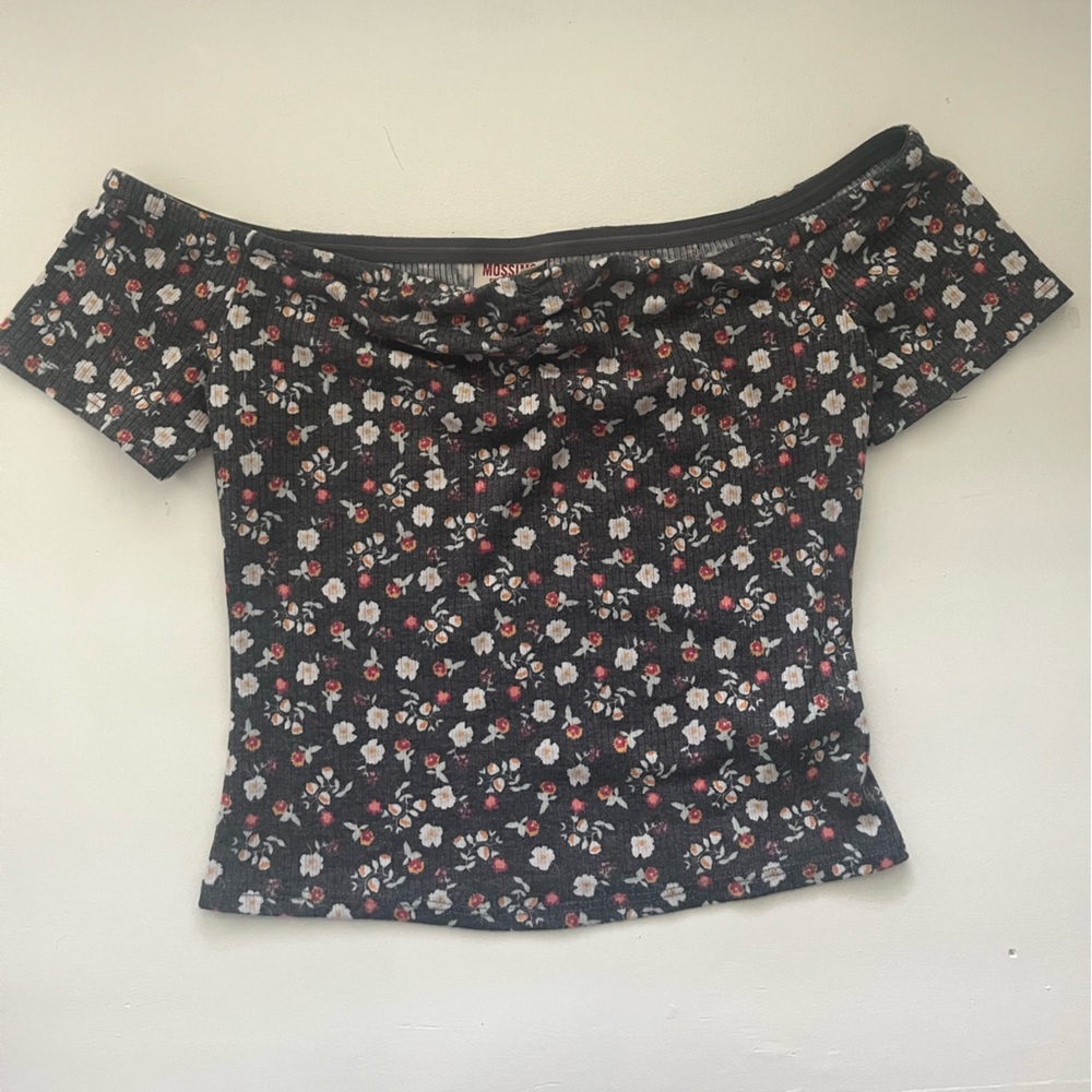 Floral Off-Shoulder Women's Top